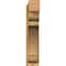 Ekena Millwork Olympic Block Rough Sawn Outlooker, Western Red Cedar, 8"W x 34"D x 38"H OUT08X34X38OLY05RWR - alternate 2